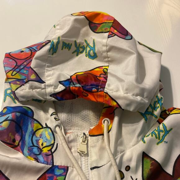 Rick & Morty Members only- Adult Swim rain jacket - Picture 10 of 10